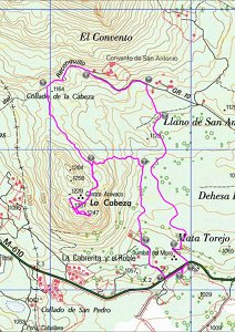 Mapa de la ruta